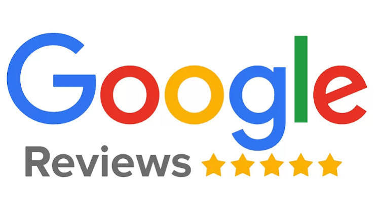 Google Reviews, five stars
